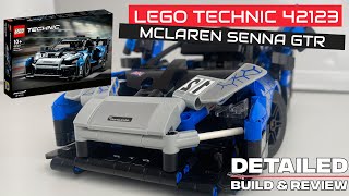 LEGO McLaren Senna GTR  42123  Build amp Review [upl. by Ojyma]