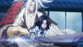 Asakura vs Tokageroh  Shaman King 2021 episode 4 [upl. by Fairman]