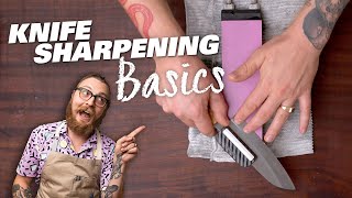 SuperSimple Whetstone Knife Sharpening Techniques [upl. by Audette]