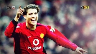 Cristiano Ronaldo All Goals 0304 First Season Manchester United HD By SS [upl. by Arriec]