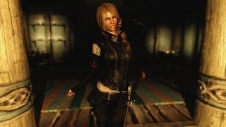 Skyrim Mods Review 16 Clean up your Corpses Hirl Sword Selene Bruce The Dragon Follower [upl. by Eibur]