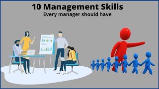 Management skills  10 Management skills every manager should have [upl. by Fritze]