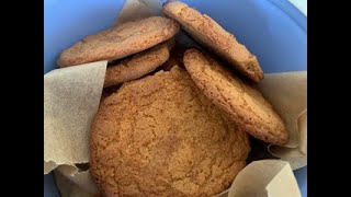 Grandma’s gluten free ginger biscuits [upl. by Salkcin862]