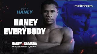 quotIm scared for anybody at 135quot Devin Haney prepares for Yuriorkis Gamboa clash on Novemeber 7 [upl. by Enidanreb]