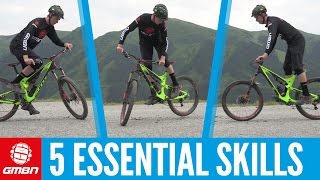 Five Essential Skills To Master On Your Mountain Bike [upl. by Ttesil]