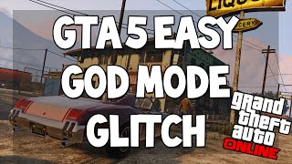 GTA 5 Online GOD MOD GLITCH AFTER 128 NEVER DIE ALL CONSOLES [upl. by Munafo810]