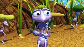 A BUGS LIFE Clip  quotPrincess Attaquot 1998 [upl. by Ahcirt]