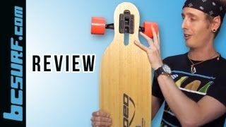 Loaded Dervish Longboard Review  BCSurfcom [upl. by Artinad33]