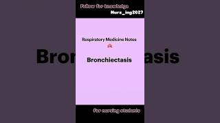 Bronchitis for GNM 2nd year students respiratory system ✨🫰🏻💞🥼✨ biology anatomy oxygensaturation [upl. by Mellins846]