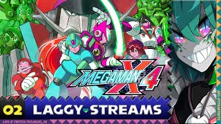 Laggy Streams Mega Man X4 Zero VOD 2  MMX Legacy Marathon [upl. by Akcirret845]