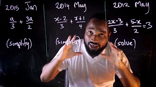 CSEC Maths  Simplifying Algebraic Fractions [upl. by Nerrot]