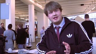 Das PreisGenussVerhältnis im Test Kulturreporter Lars Johannsen auf der Kieler Weinmesse [upl. by Lolita]