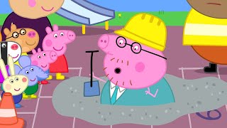 Daddy Pig se atasca en el hormigón  Peppa Pig en Español Episodios Completos [upl. by Arron]