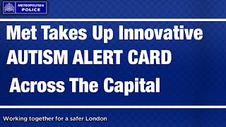 Metropolitan Police  Autism Alert Card  My Autistic Thoughts [upl. by Fassold]