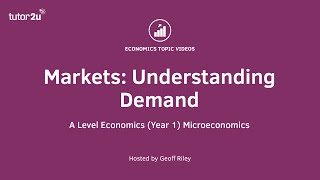 Understanding Market Demand I A Level and IB Economics [upl. by Ardnola]