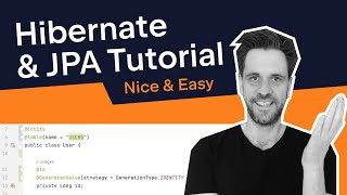 Hibernate amp JPA Tutorial  Crash Course [upl. by Louella146]