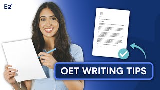 OET Writing Test  Tips amp Tricks for a high score [upl. by Angelique]