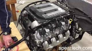 Speartech LT4 8L90 Supercharged Test Run with Dakota Digital Gauges [upl. by Nylidam]