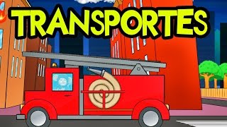 SONIDO DE LOS TRANSPORTES  Canciones Infantiles  Videos Educativos para Niños [upl. by Sousa]