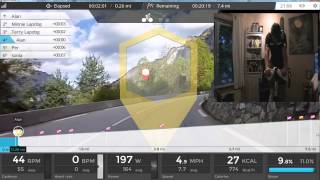 BKool Smart Trainer Alpe dHuez Whats it Like Bkool Trainer Pro [upl. by Avehs]