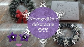 Novogodišnje dekoracije  DIY [upl. by Otsuaf]