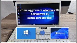 come aggiornare windows 10 a windows 11 senza perdere dati Guida facile [upl. by Darrin70]