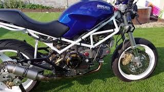 Ducati monster 900ie sound [upl. by Mieka220]