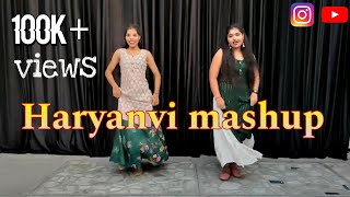 HARYANVI MASHUP  Dance video  Nritya an art [upl. by Henri]