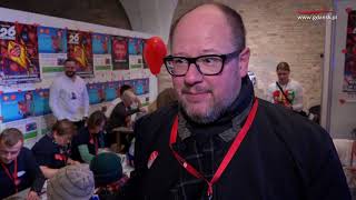 26 Finał WOŚP Paweł Adamowicz prezydent Gdańska [upl. by Arick]