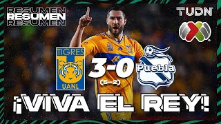 HIGHLIGHTS  Tigres 3 52 0 Puebla  4tos Final  AP2023  TUDN [upl. by Aleel]