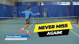 How To NEVER MISS Forehand Approach Shots EVER AGAIN in 5 steps [upl. by Ithaman]