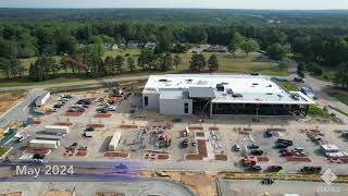 FuquayVarina Community Center Progress Video [upl. by Fleeta]