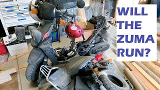 2005 Yamaha YW50 Zuma Part 2  Will it run [upl. by Rora60]