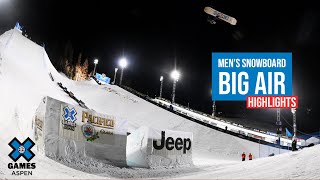 Men’s Snowboard Big Air HIGHLIGHTS  X Games Aspen 2022 [upl. by Worra]