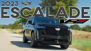 2023 Cadillac Escalade V  Supercharged 62L V8  AWD [upl. by Hama]