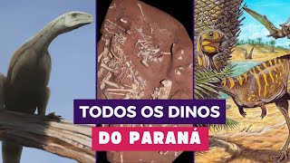 TODOS os Dinossauros do Paraná [upl. by Nedry]