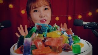 소리아라｜먹는 보석 코하쿠토 ｜Jewelry Candy Eating sounds｜ASMR [upl. by Dwyer172]