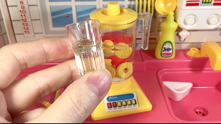 Mini kitchen Toys  Miniature cooking toysASMR  1980 Liccachan kitchen quotNew kitchenquot [upl. by Giorgi]