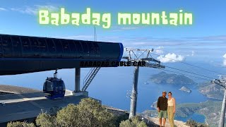 Babadag Cable Car Experience  Oludeniz Turkey [upl. by Yenttirb]