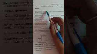 Principle of spectroscopy chemistry engineering spectroscopy [upl. by Charpentier778]