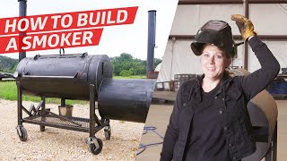 How Custom Barbecue Smokers are Made — How To Make It [upl. by Aihsinat]