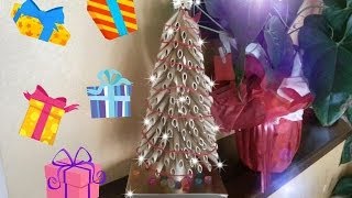 TUTORIAL ALBERO DI NATALE con la PASTA rIcIcLoDiY [upl. by Ailyt]