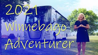 2021 Winnebago Adventurer  Full Motorhome Walkthrough Tour  NIRVC [upl. by Isabelita]