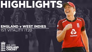 England v West Indies  Highlights  Beaumont and Dottin Star In T20 Opener  1st Vitality IT20 2020 [upl. by Akerahs53]