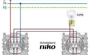 De dubbelpolige wisselschakelaar [upl. by Casmey]