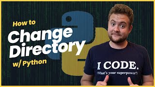 How To Change Directory In Python [upl. by Westfall]