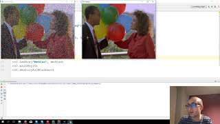 Smoothing images – OpenCV 34 with python 3 Tutorial 16 [upl. by Ecal]