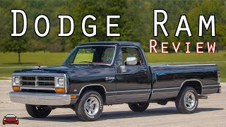 1989 Dodge Ram LE Review  The Pickup That Lasted 22 Years On The Market [upl. by Cacia]