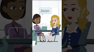 Job Interview English Conversation  Learn English shorts [upl. by Ruberta]