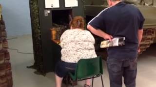 Bren gun simulator Bovington Tank Museum UK [upl. by Silirama]